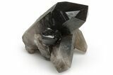 Natural Smoky Quartz Crystal Cluster - Brazil #231300-1